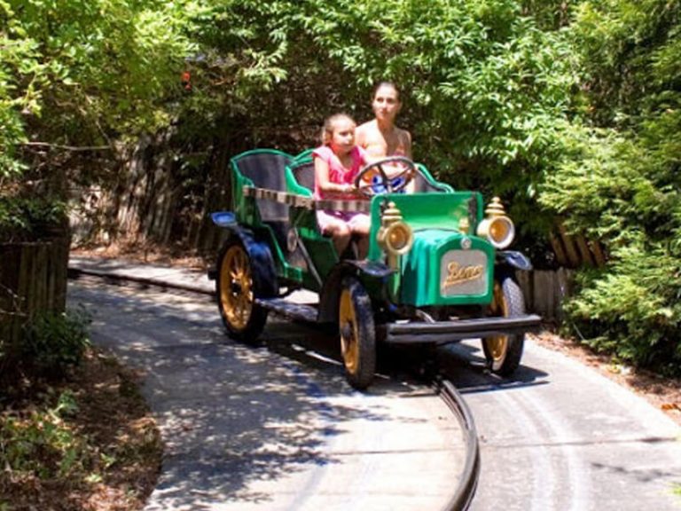 Antique Cars Adventureland Amusement Park Long Island New York