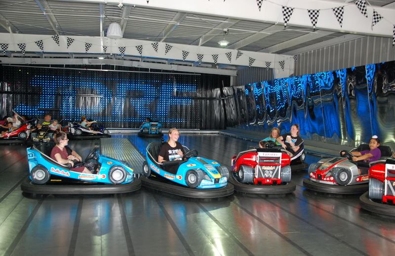 Bumper Cars Adventureland Amusement Park Long Island New York