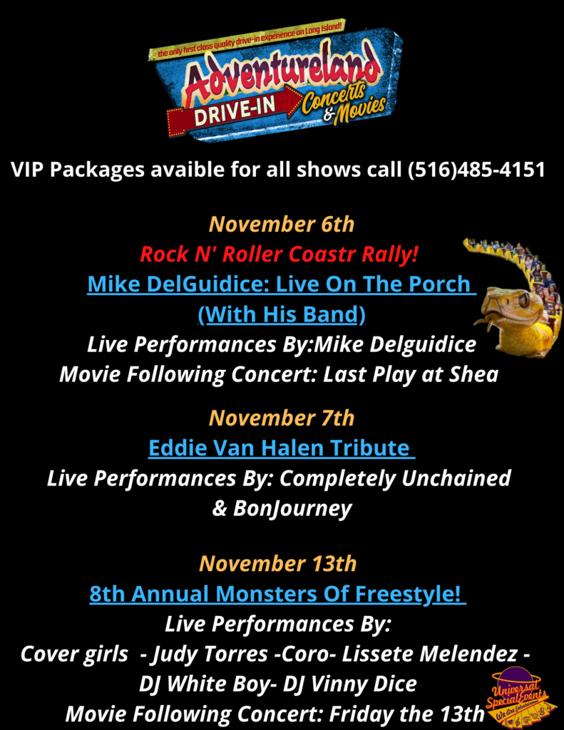 Adventureland Drive-In Concerts & Movies