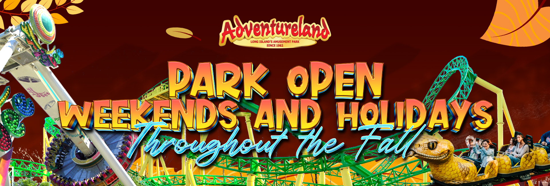 Park Open Weekends & Holidays